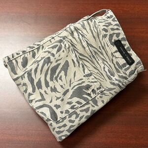 Articles‎ of Society Heather High Rise Crop Evansville Jeans Womens Sz 25 Animal